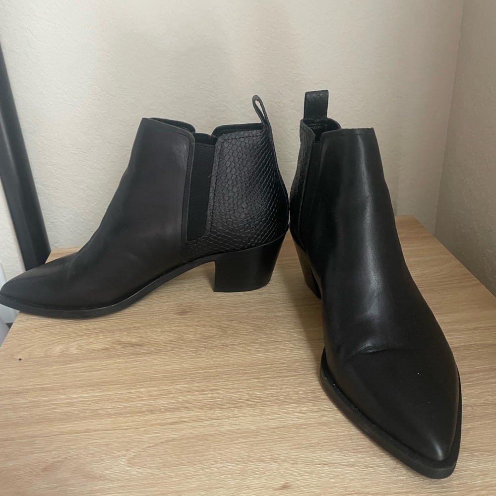 Black booties